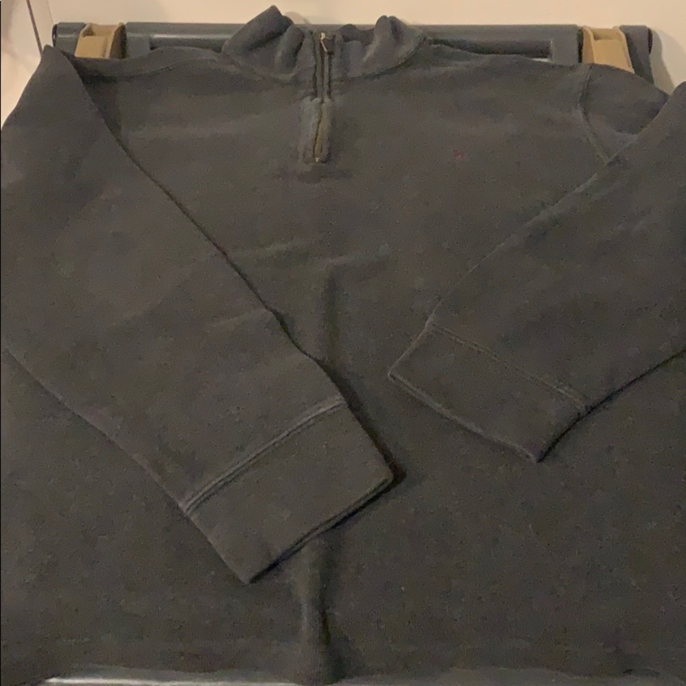 Polo 1/4 zip mens sweater
